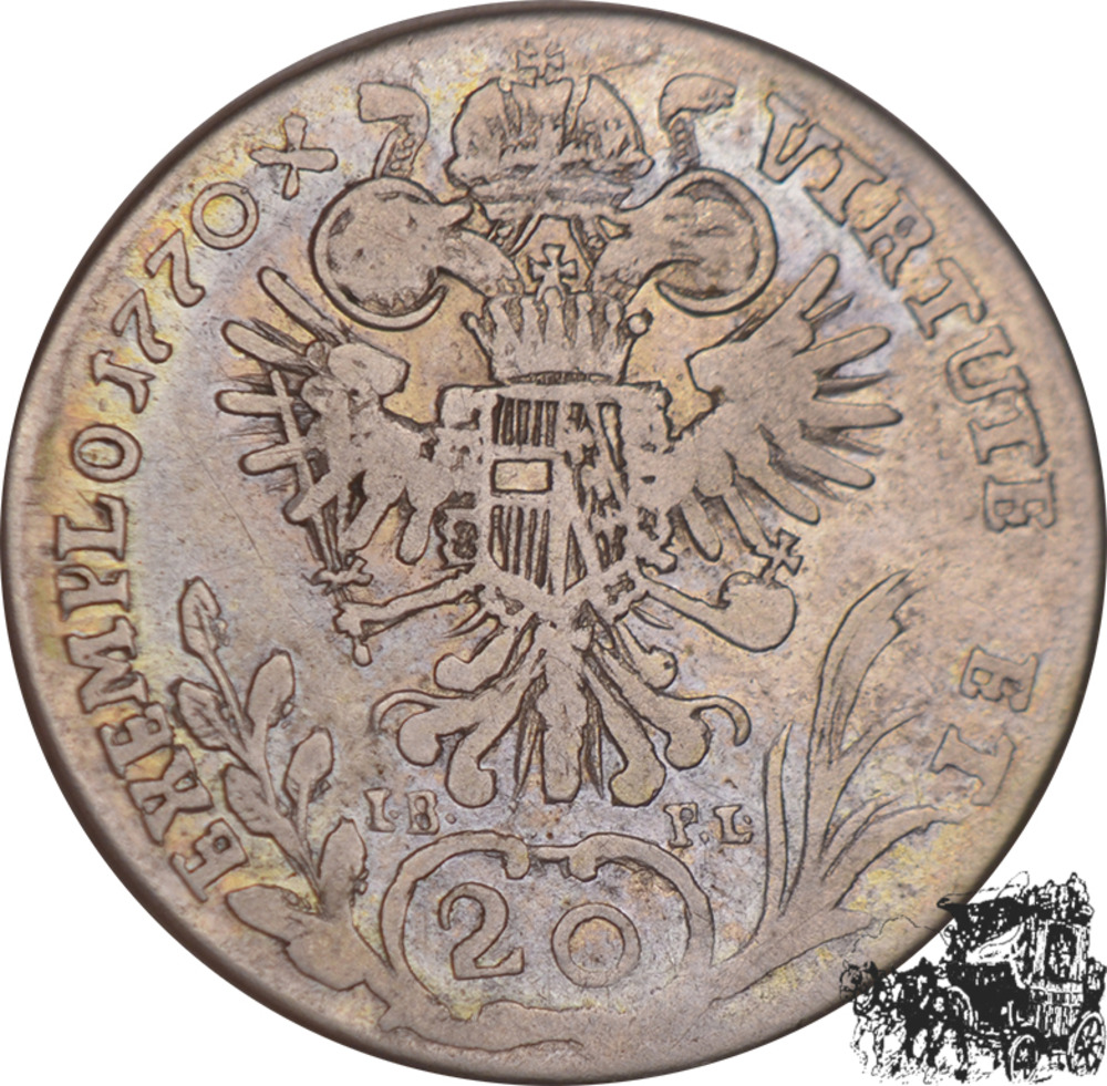 20 Kreuzer 1770 G IB-FL - Nagybanya/Österreich
