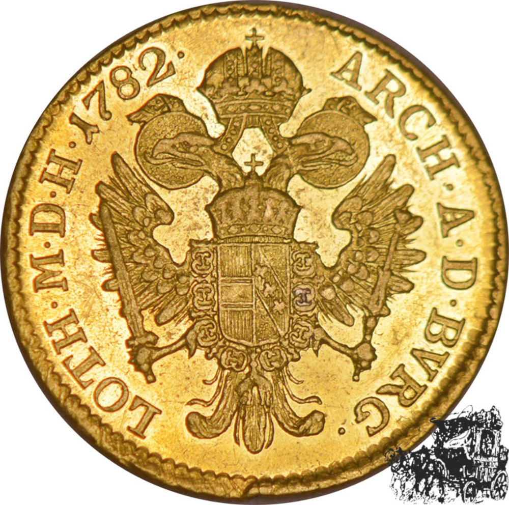 1 Dukat 1782 A - österreich, extrem selten