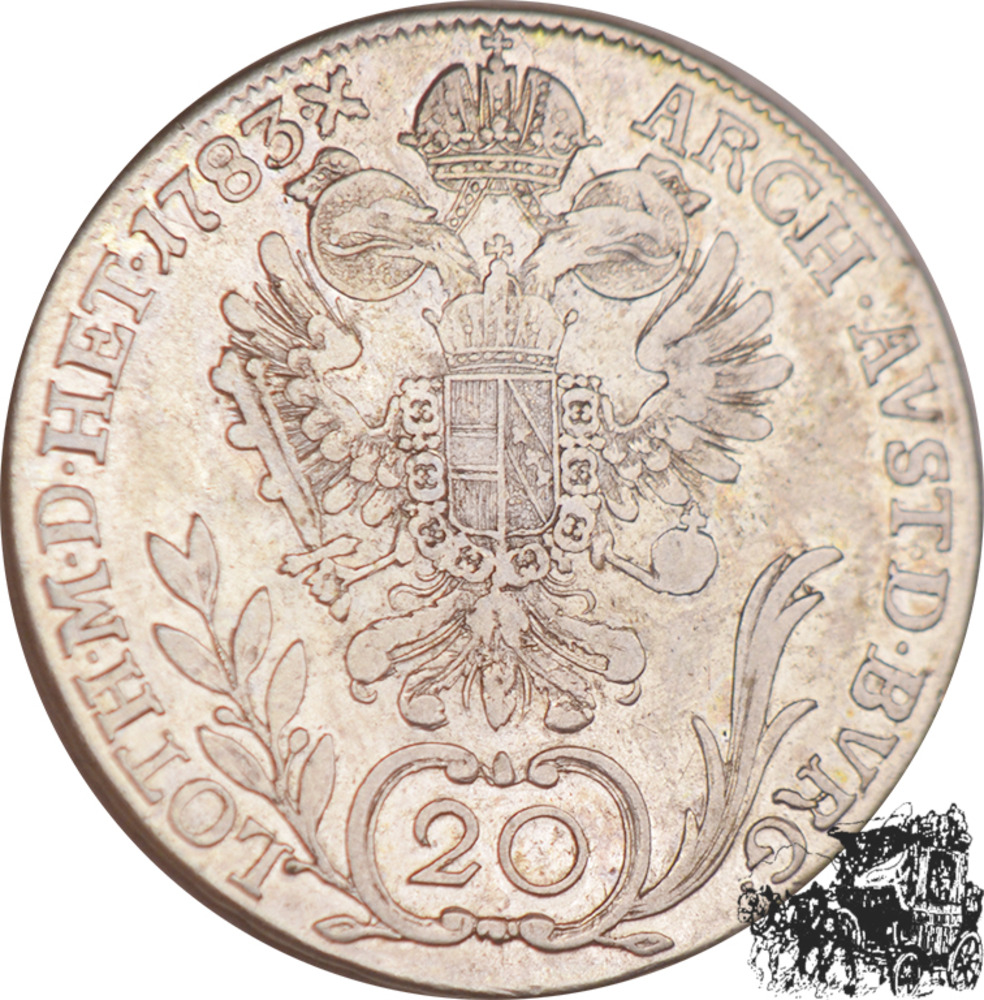 20 Kreuzer 1783 A, Wien/Österreich