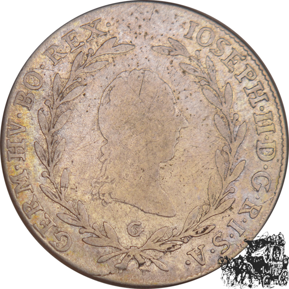 20 Kreuzer 1790 G, Nagybana/Österreich