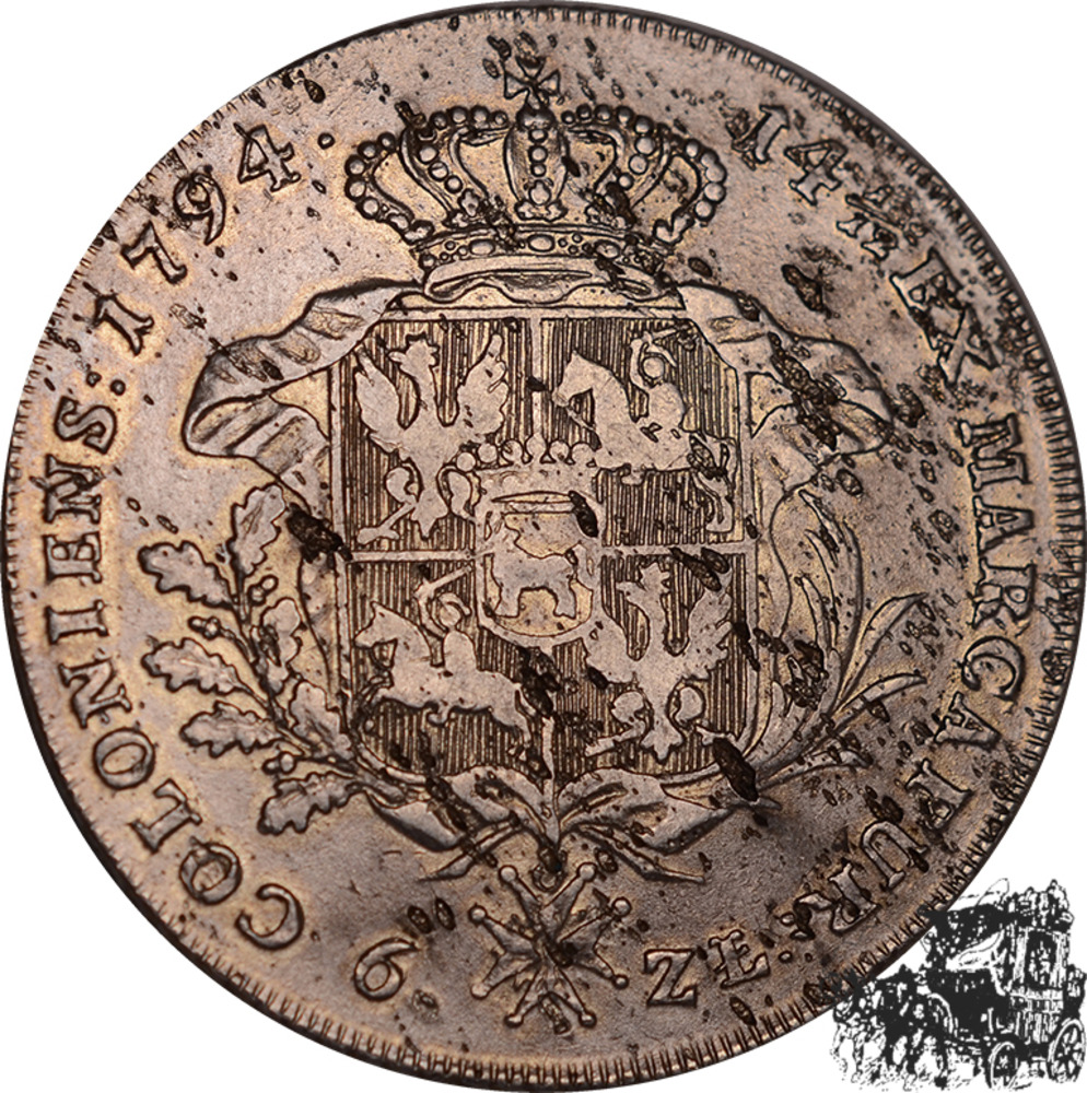 6 Zloty 1794 - Polen 6 Zloty 1794 - Polen