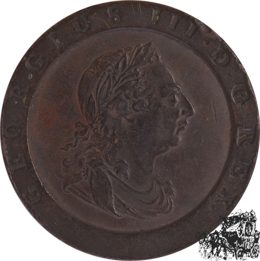 2 Pence 1797 - Großbritannien