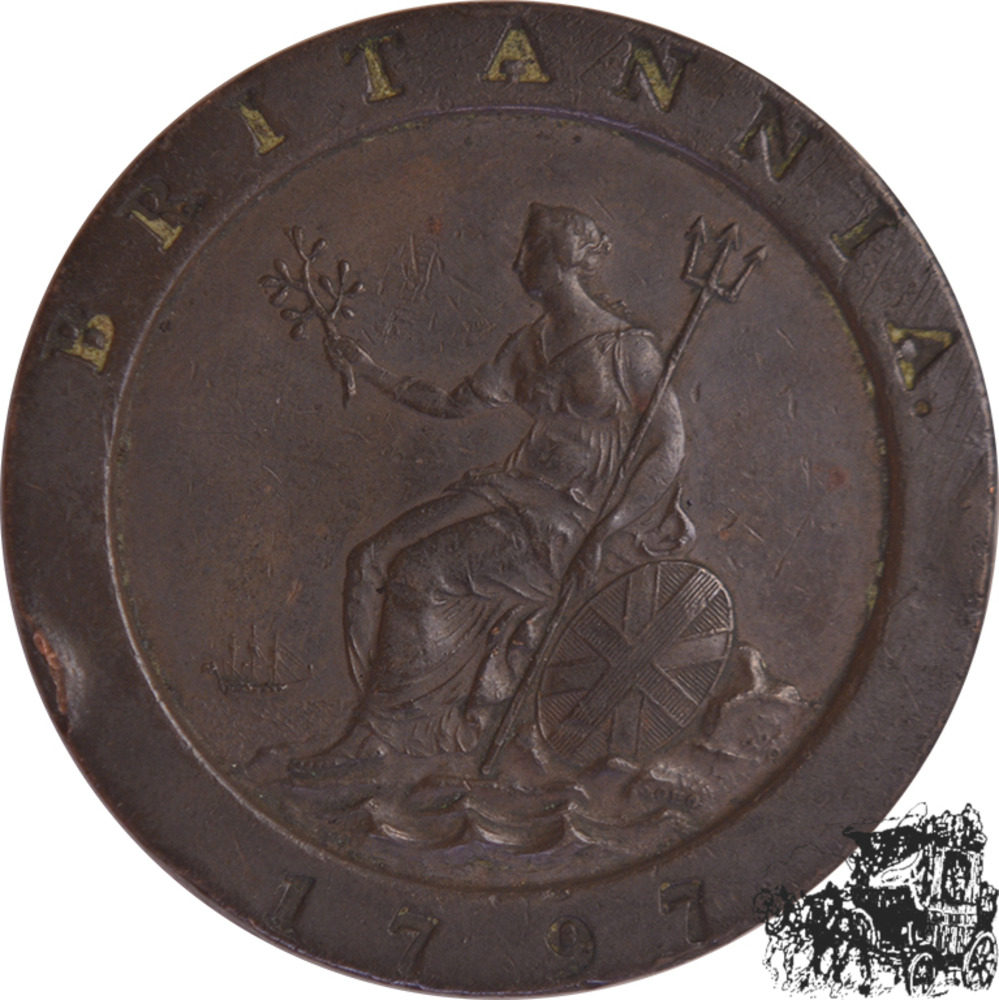 2 Pence 1797 - Großbritannien