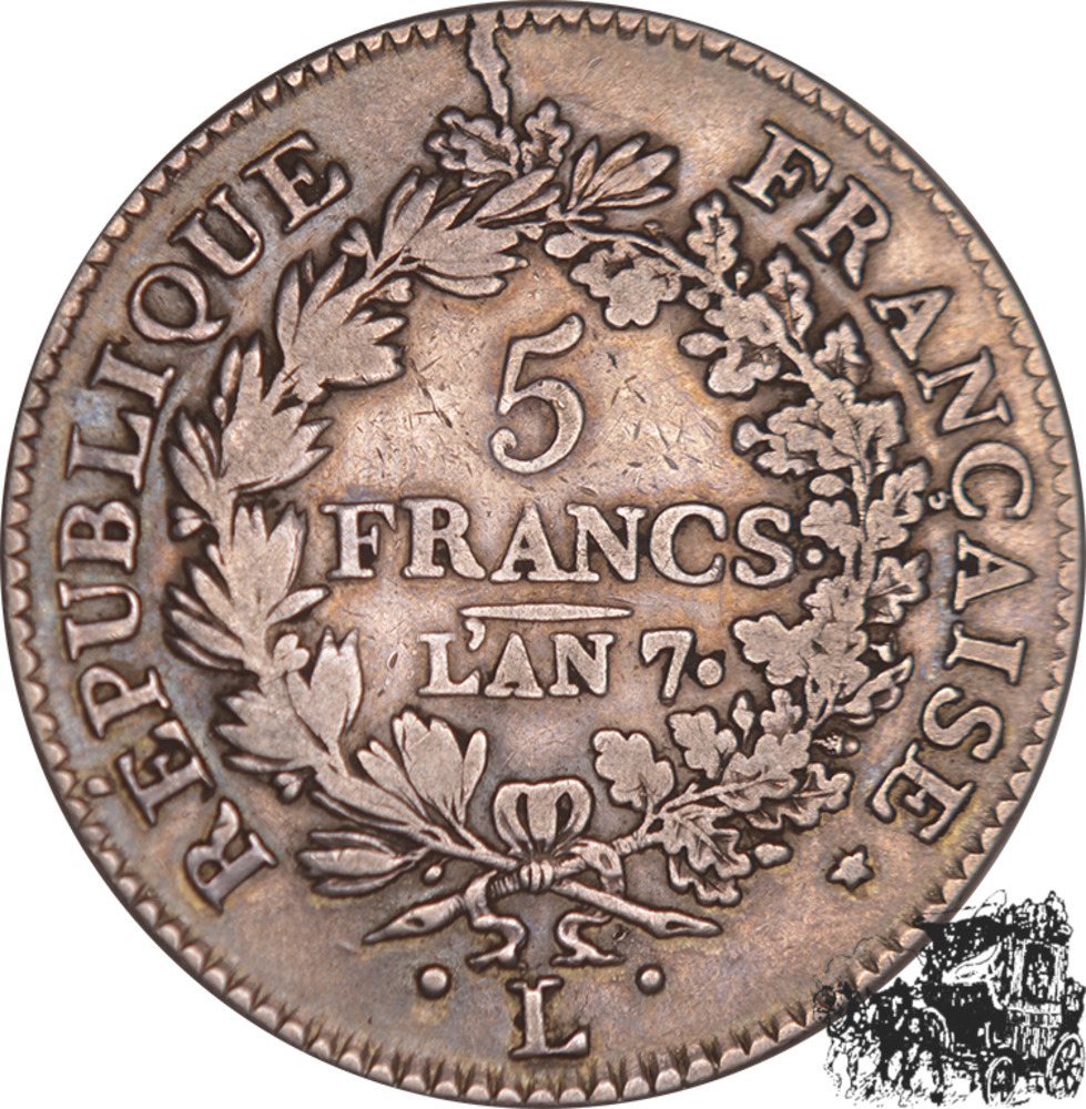 5 Francs LAN 7 L