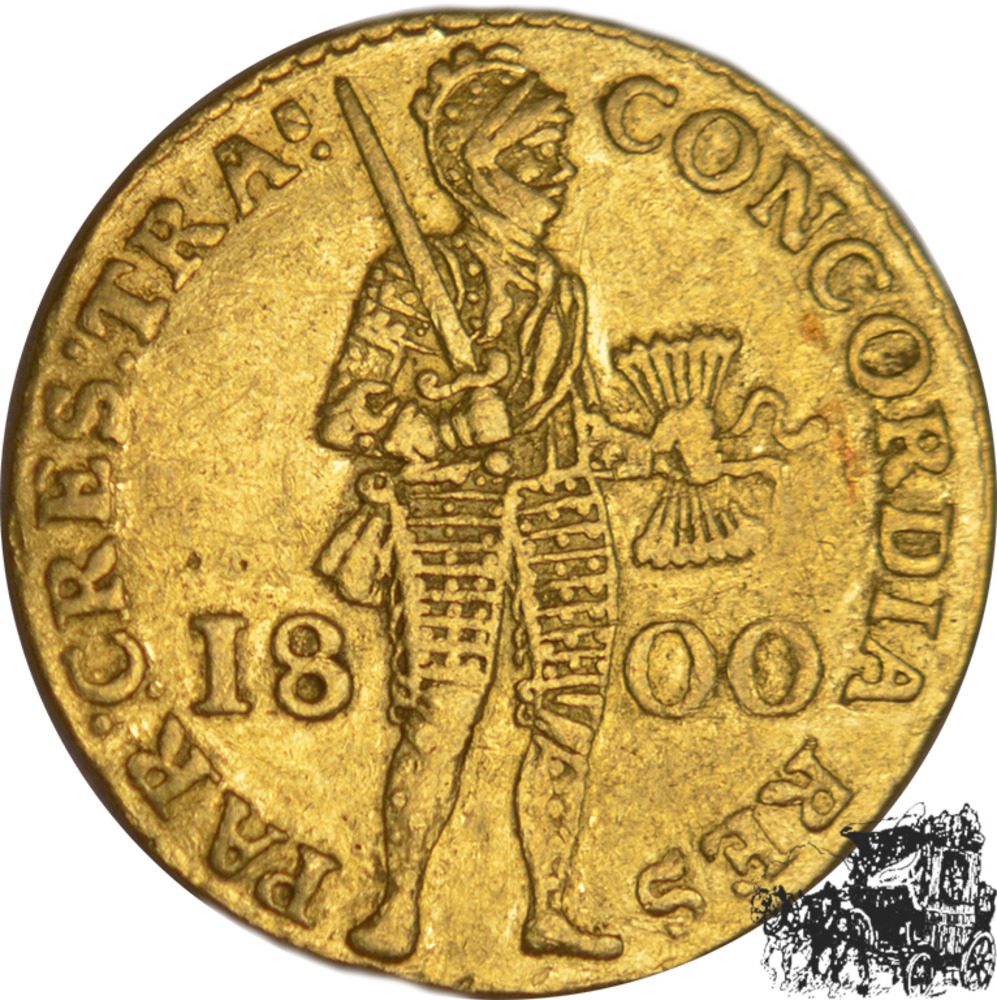 1 Dukat 1800 - Batavische Republik, Niederlande 1 Dukat 1800 - Batavische Republik, Niederlande
