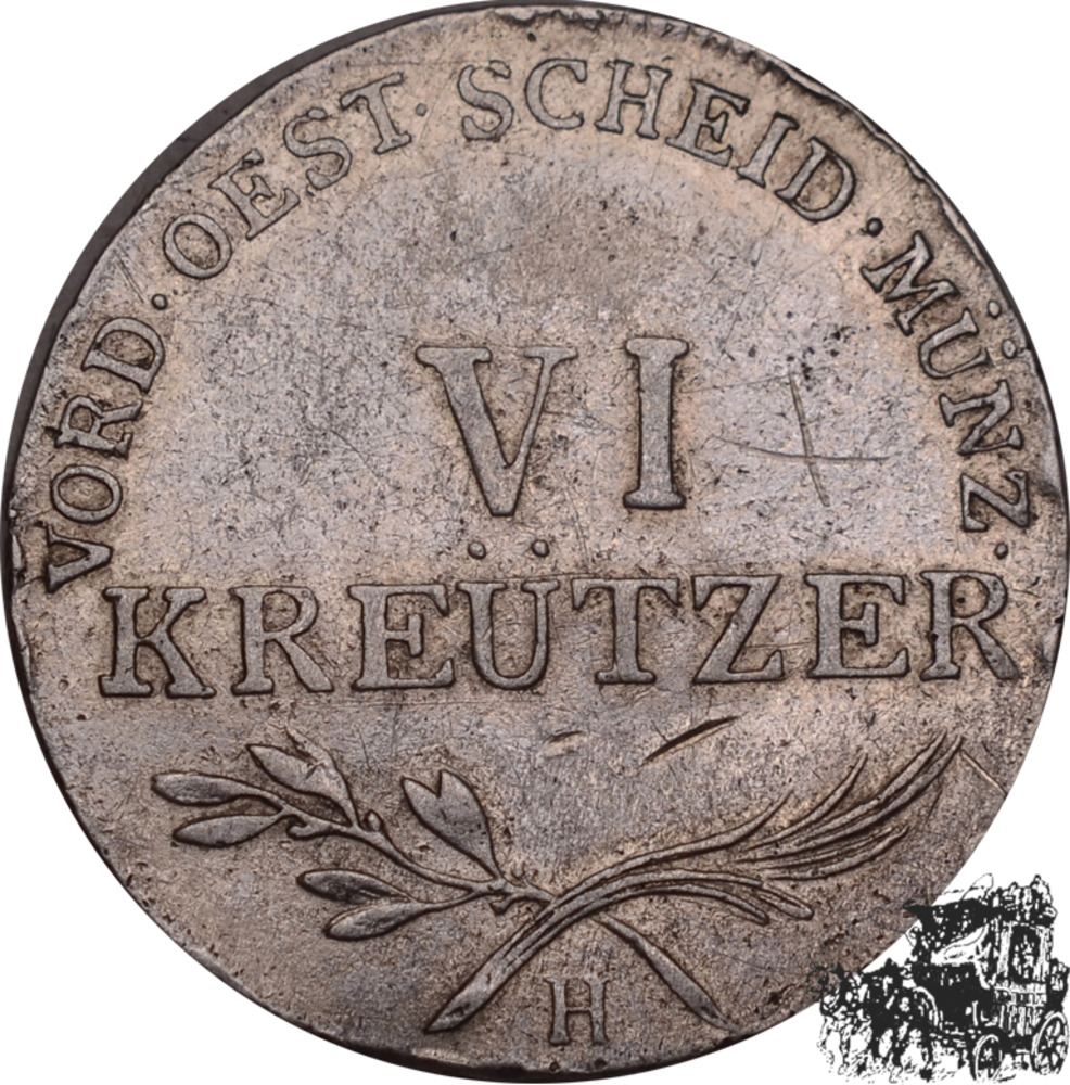 VI Kreuzer 1804 H - Vorderösterreich