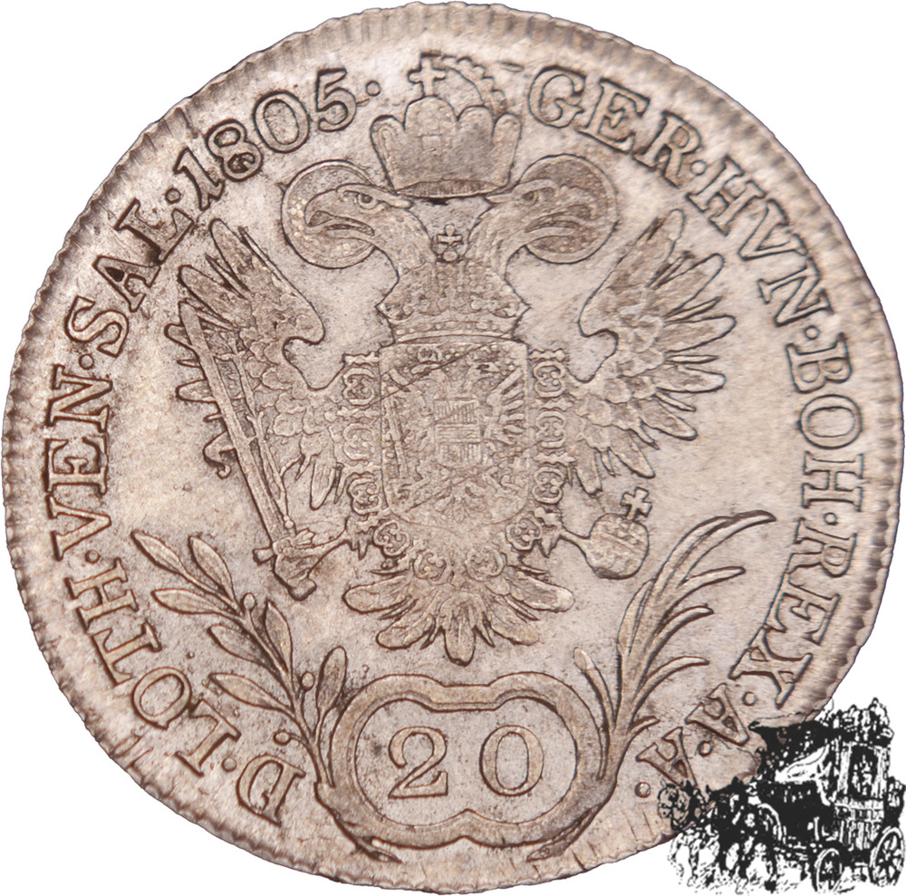 20 Kreuzer 1805 B - Kremnitz/Österreich