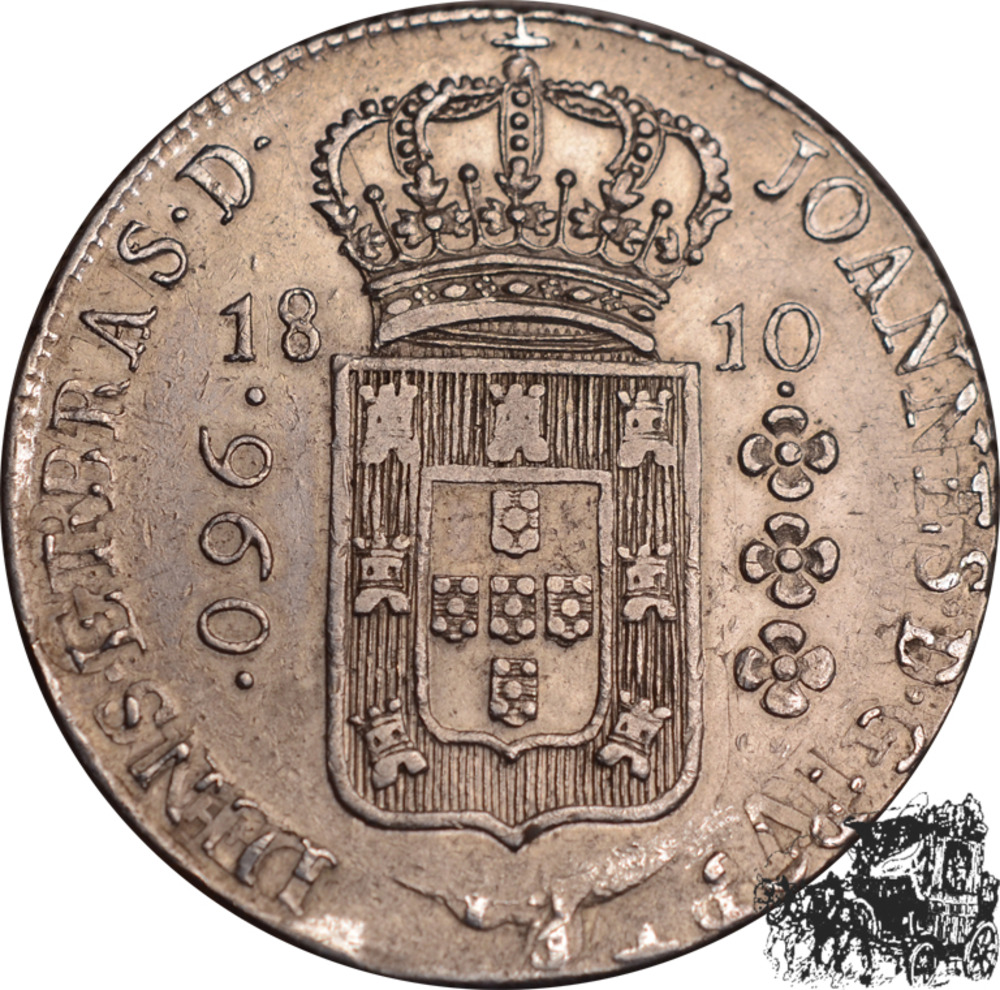 960 Reis 1810 B - Brasilien 960 Reis 1810 B - Brasilien