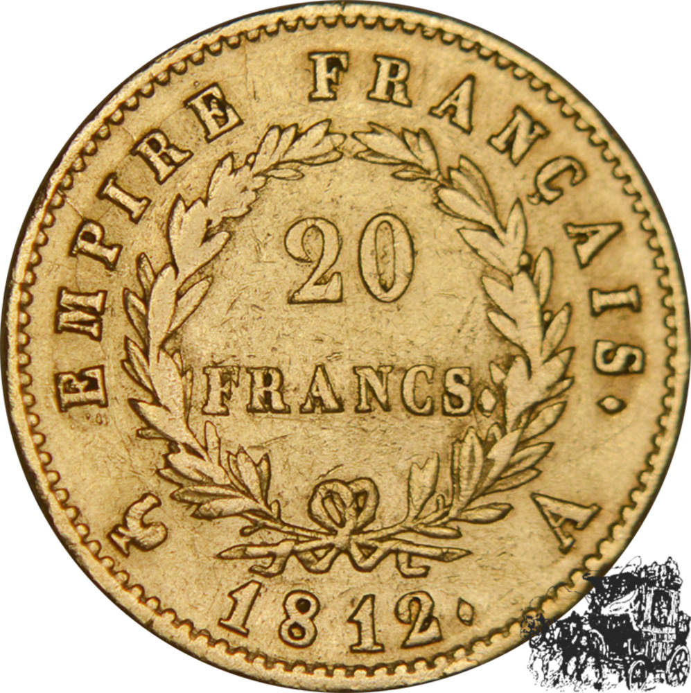 20 Francs 1812 A - Frankreich