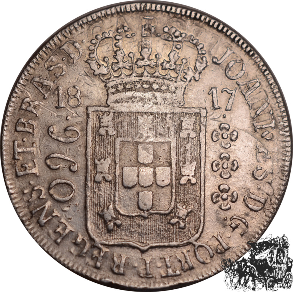 960 Reis 1817 B - Brasilien