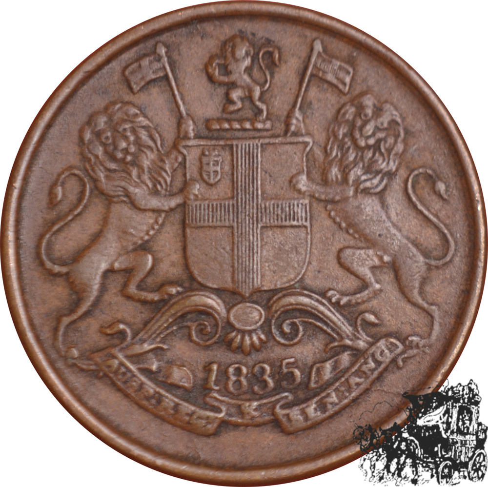 1/4 Anna 1836 - Indien 1/4 Anna 1836 - Indien