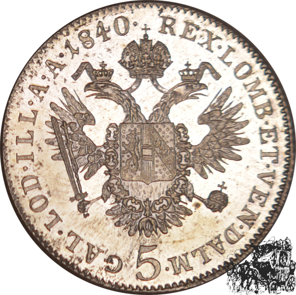 5 Kreuzer 1840 C 