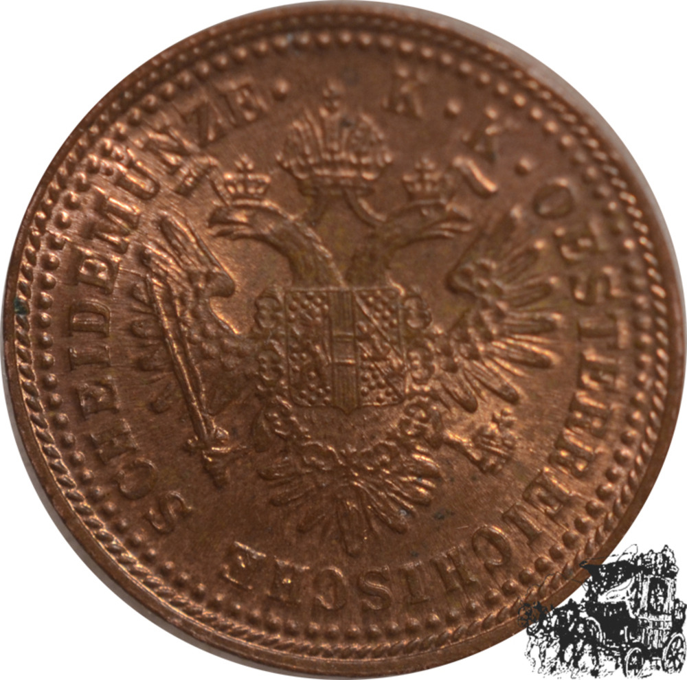 1 Kreuzer 1851 A 1 Kreuzer 1851 A