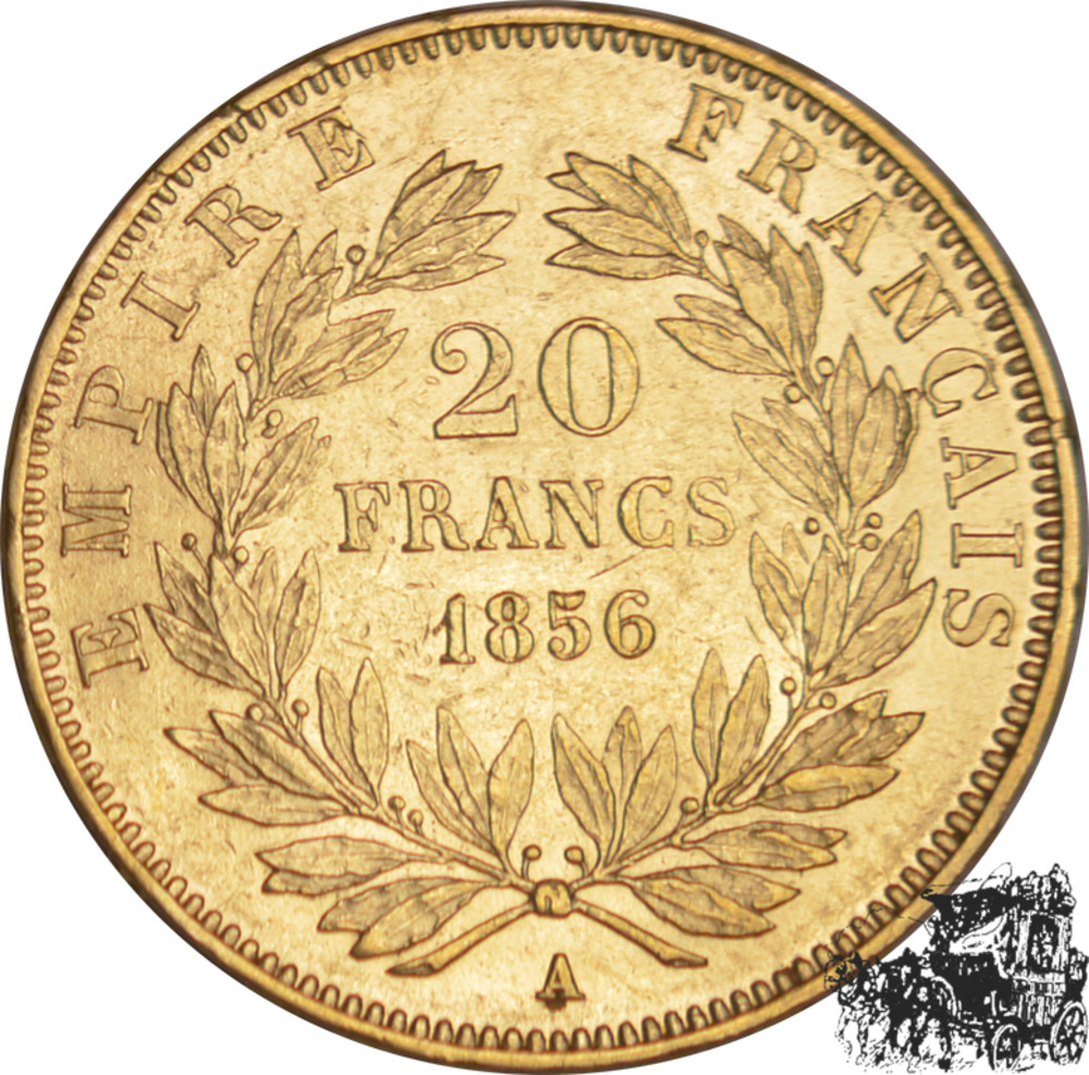 20 Francs 1856 A - Frankreich