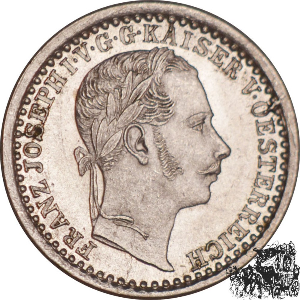5 Kreuzer 1858 A 5 Kreuzer 1858 A