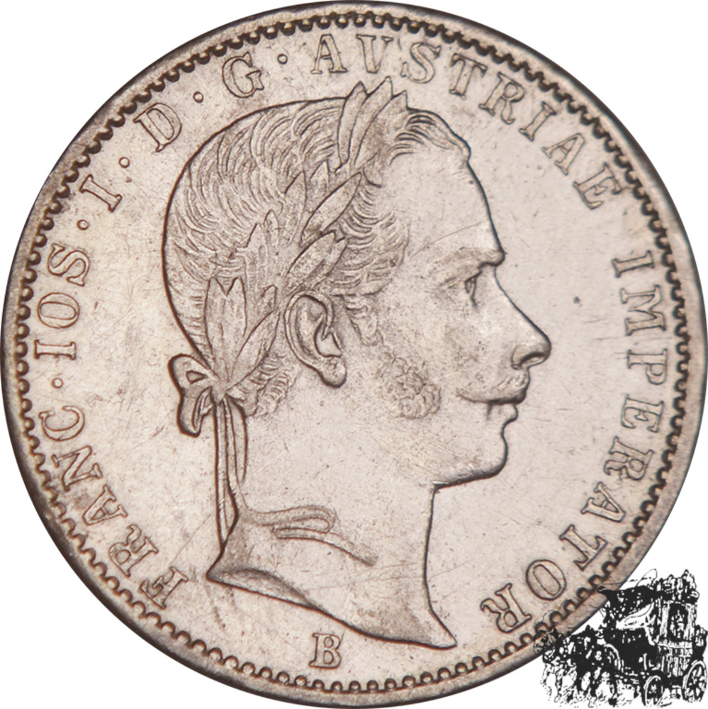 1/4 Gulden 1859 B - Österreich