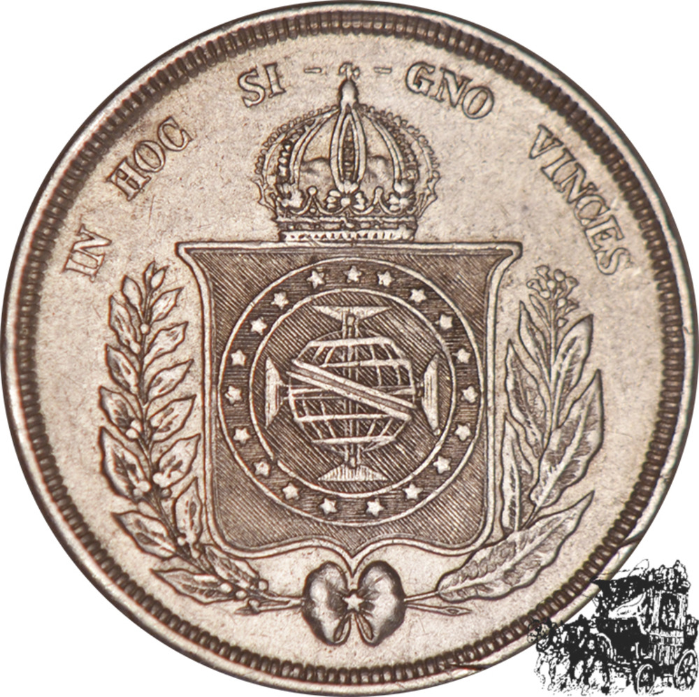 500 Reis 1861 - Brasilien