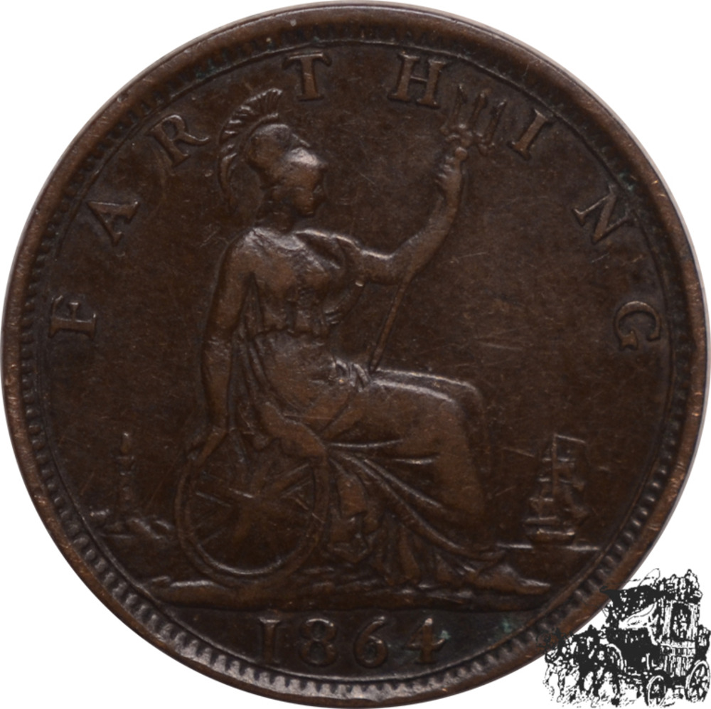 1 Farthing 1864 1 Farthing 1864