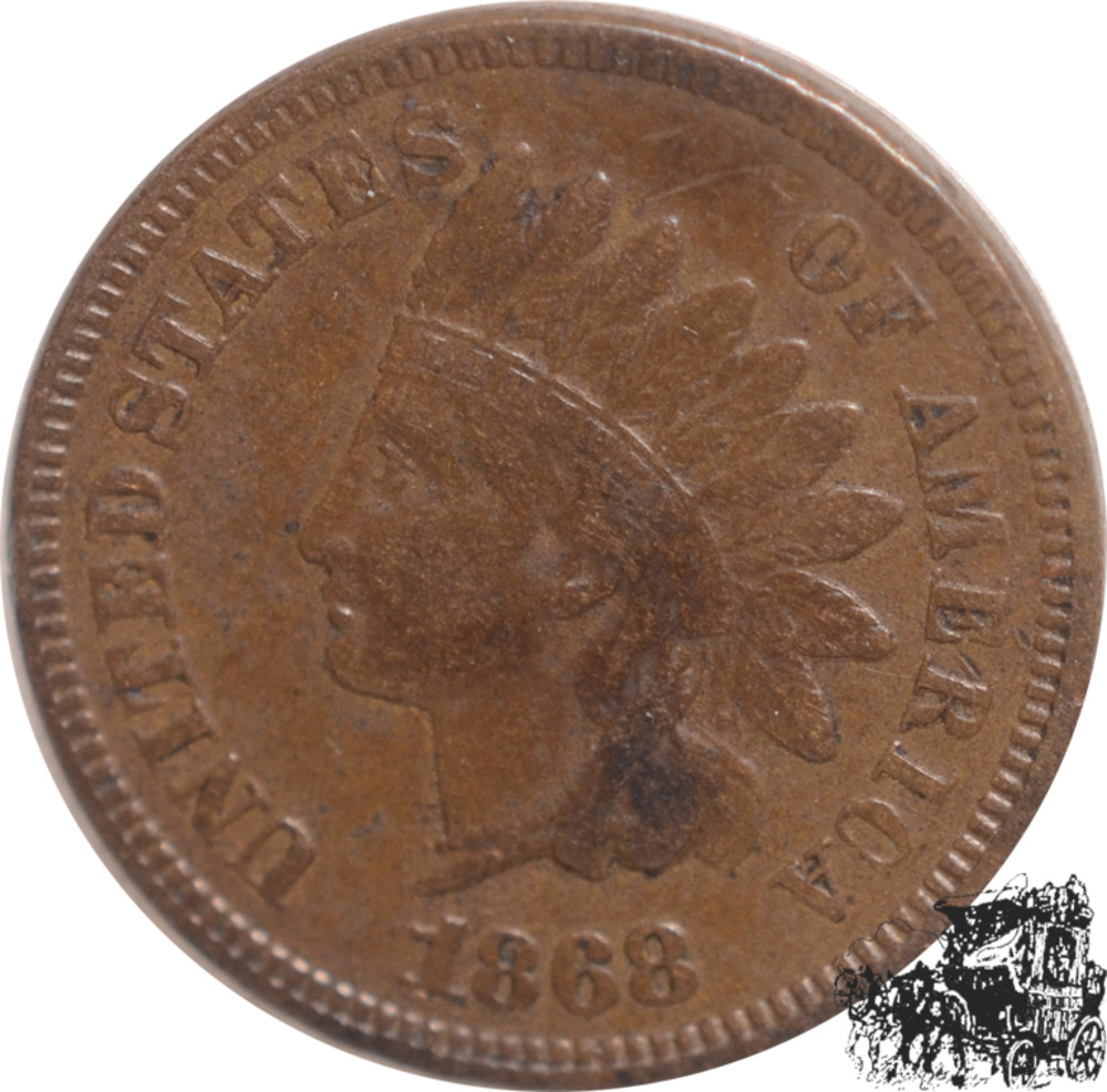 1 Cent 1868 - USA