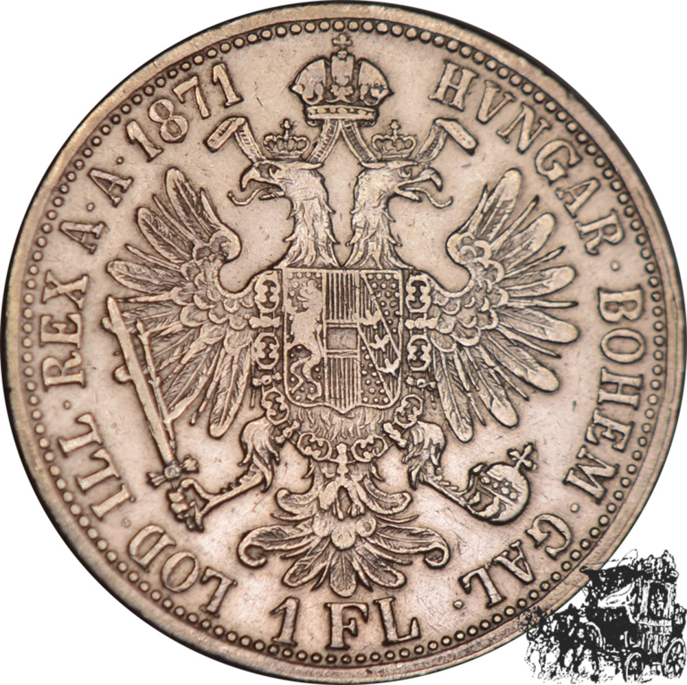 1 Gulden 1871 A