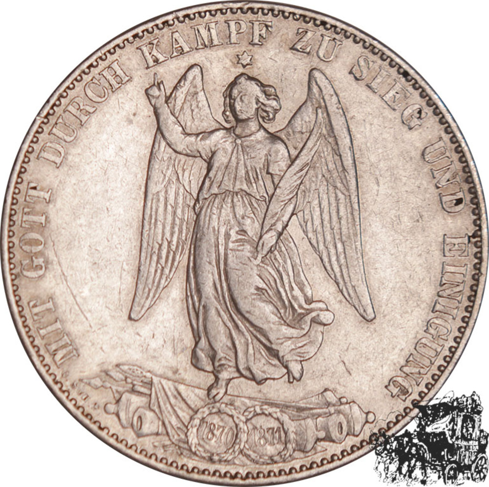 Siegestaler 1871 - Würtemberg, Deutschland