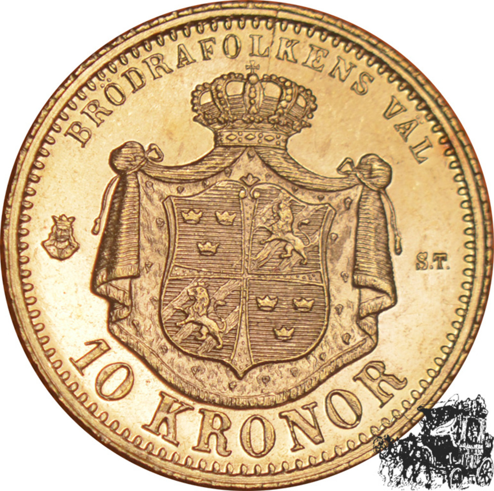 10 Kronen 1874 - Schweden
