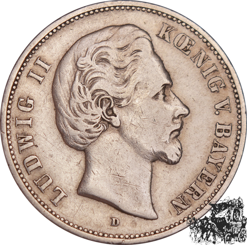5 Mark 1876 D - Bayern