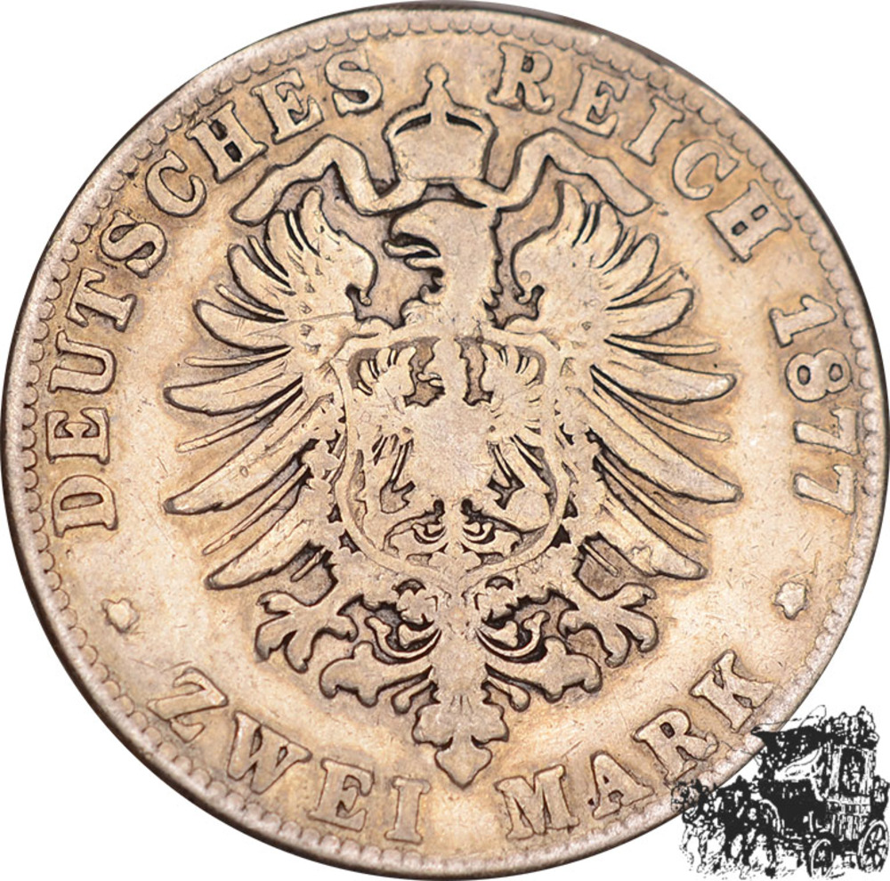 2 Mark 1877 G - Baden