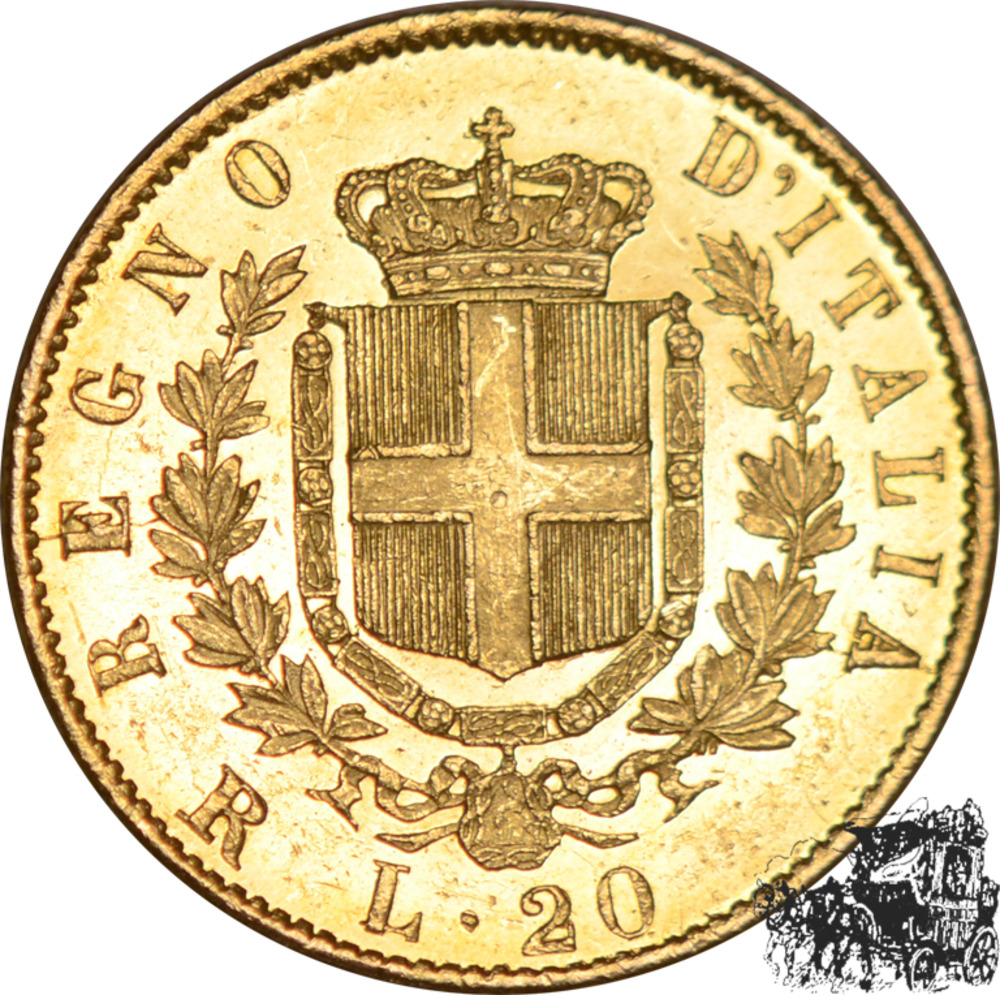 20 Lire 1878 R 20 Lire 1878 R