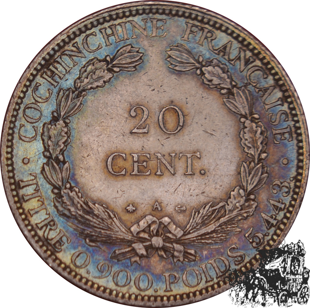 20 Cent 1936 - Franz. Indochina 20 Cent 1936 - Franz. Indochina
