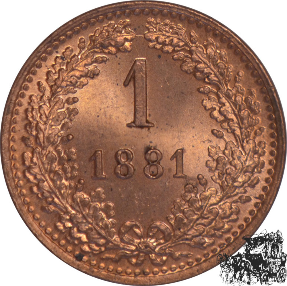1 Kreuzer 1881