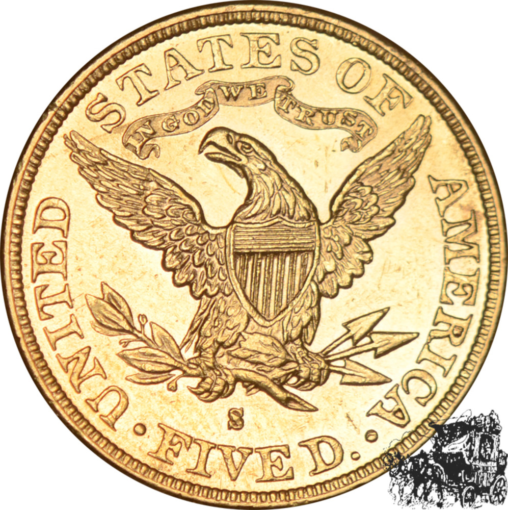 5 Dollar 1881 S 5 Dollar 1881 S