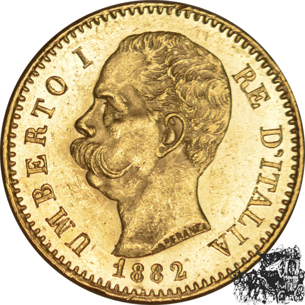 20 Lire 1882 R 20 Lire 1882 R