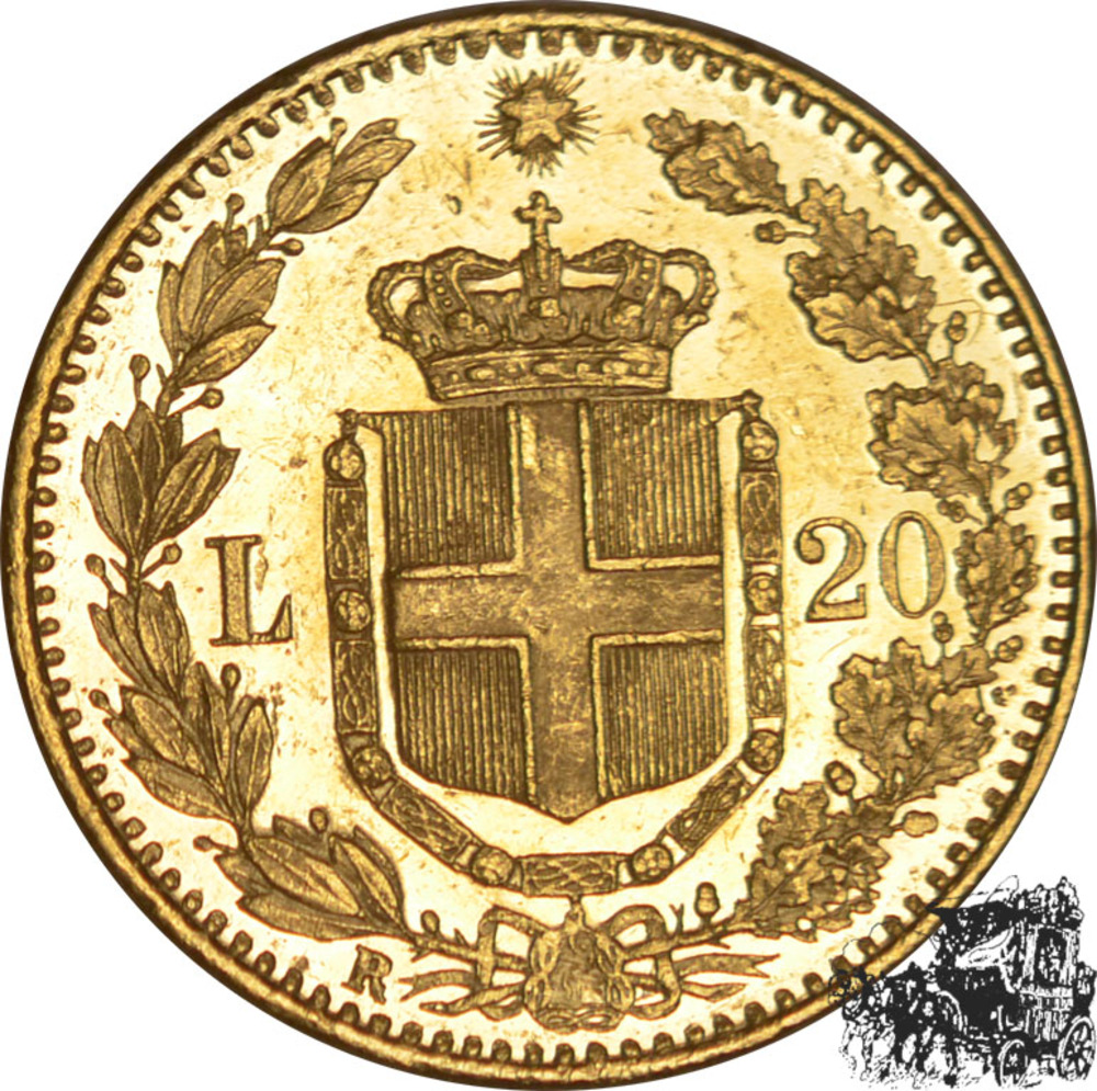 20 Lire 1882 R 20 Lire 1882 R