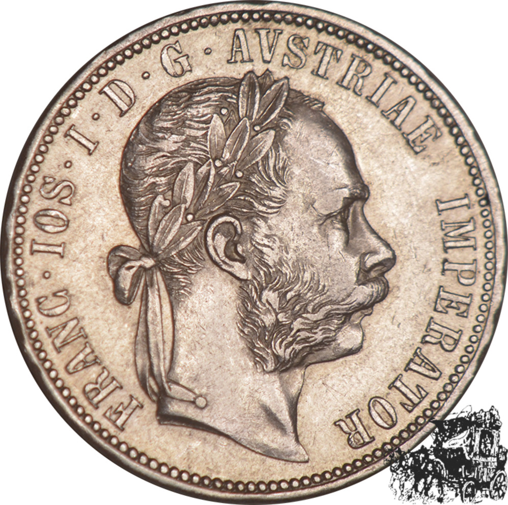 1 Gulden 1885 - Österreich 1 Gulden 1885 - Österreich