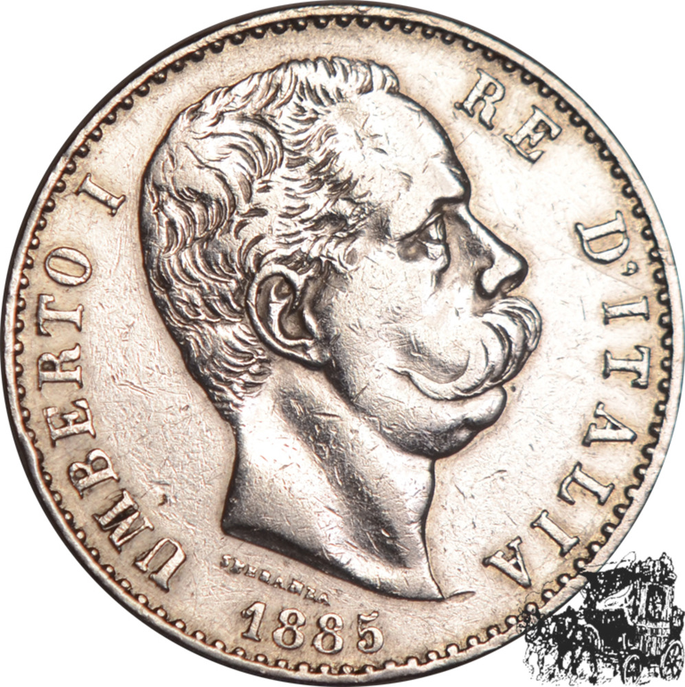 2 Lire 1885 R 2 Lire 1885 R