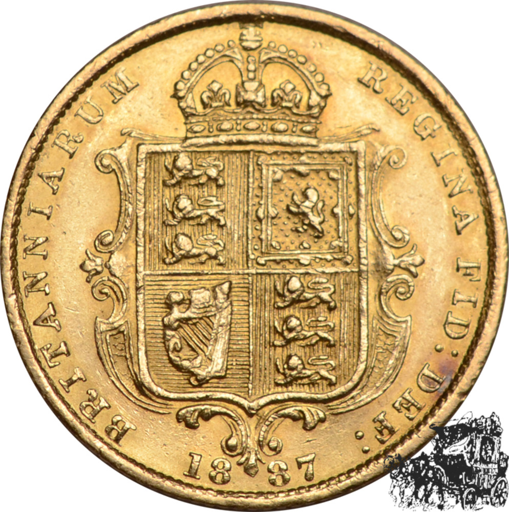 1/2 Sovereign 1887 1/2 Sovereign 1887