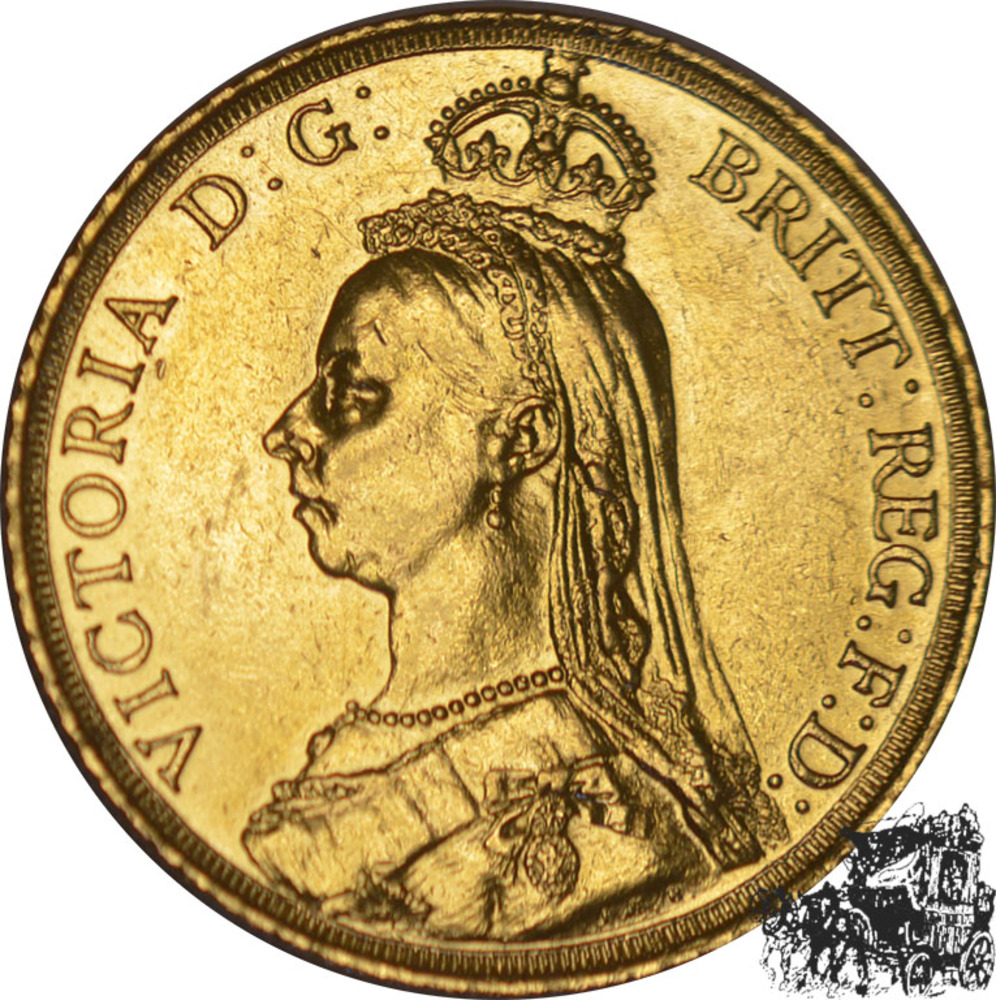 2 Pfund 1887 - Großbritannien