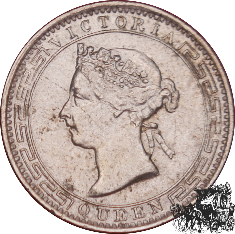 25 Cents 1895 Ceylon 25 Cents 1895 Ceylon