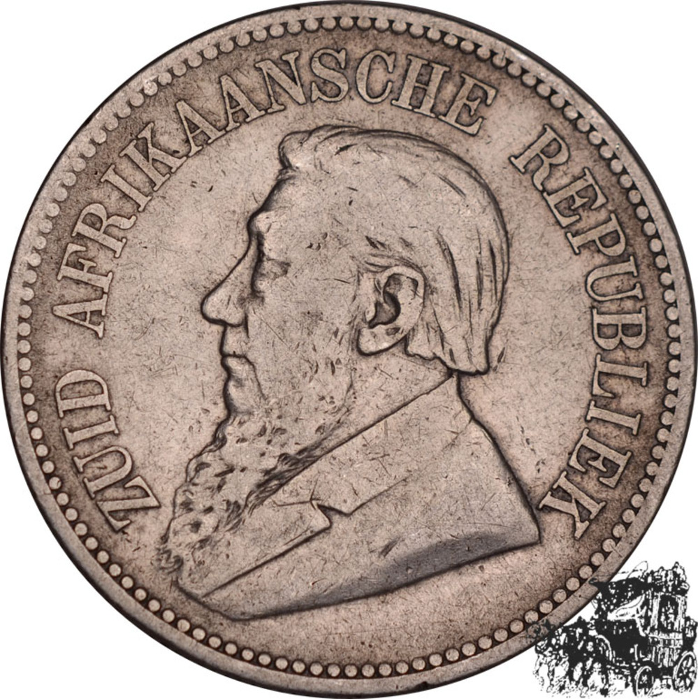 2 1/2 Shilling 1895 - Süd Afrika