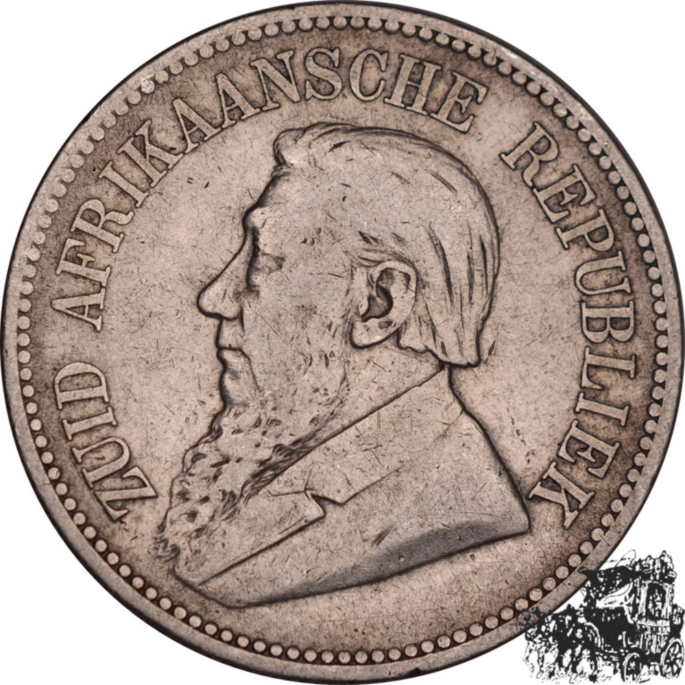 2 1/2 Shilling 1895 - Süd Afrika 2 1/2 Shilling 1895 - Süd Afrika