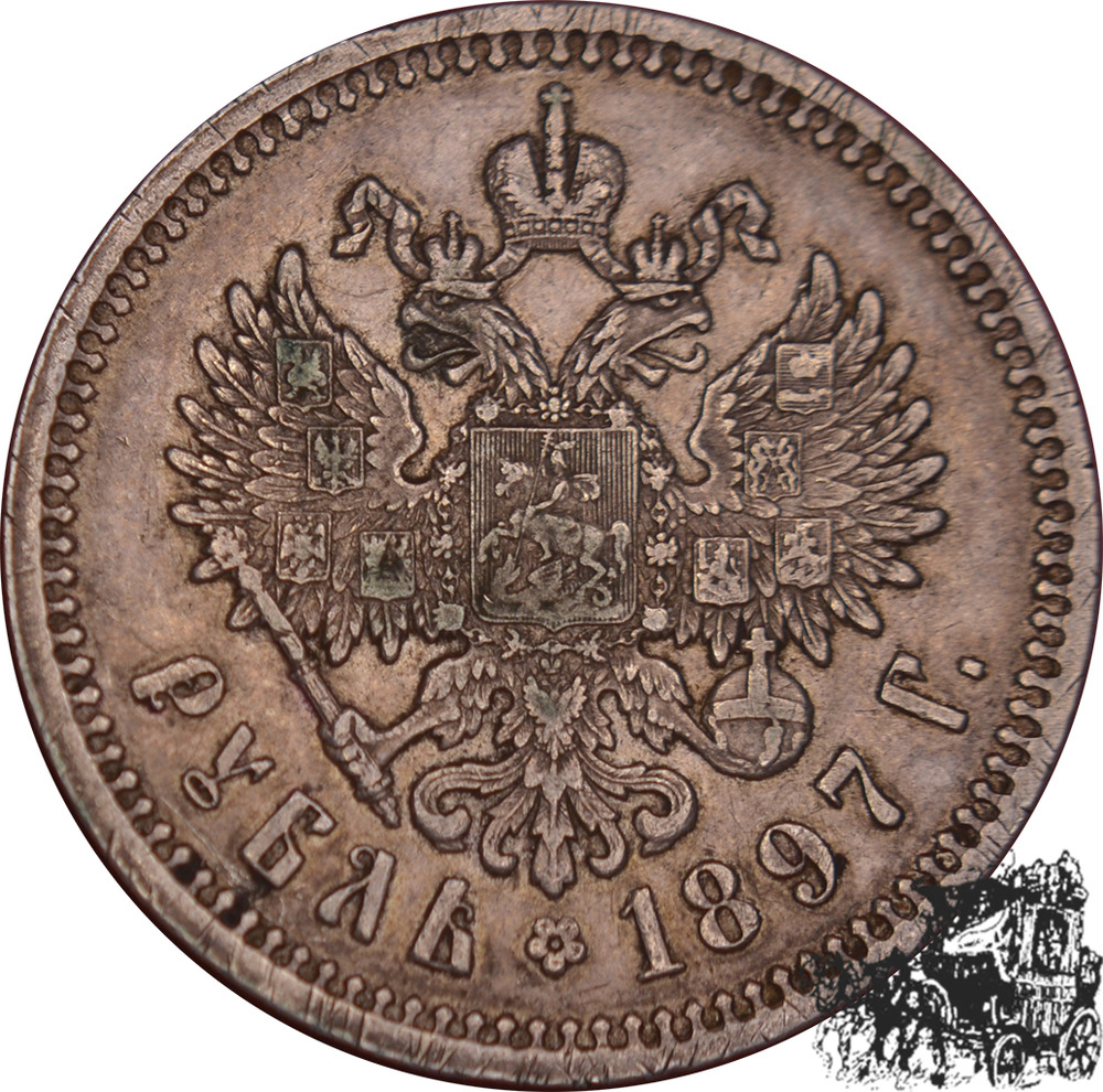 1 Rubel 1897 - Russland