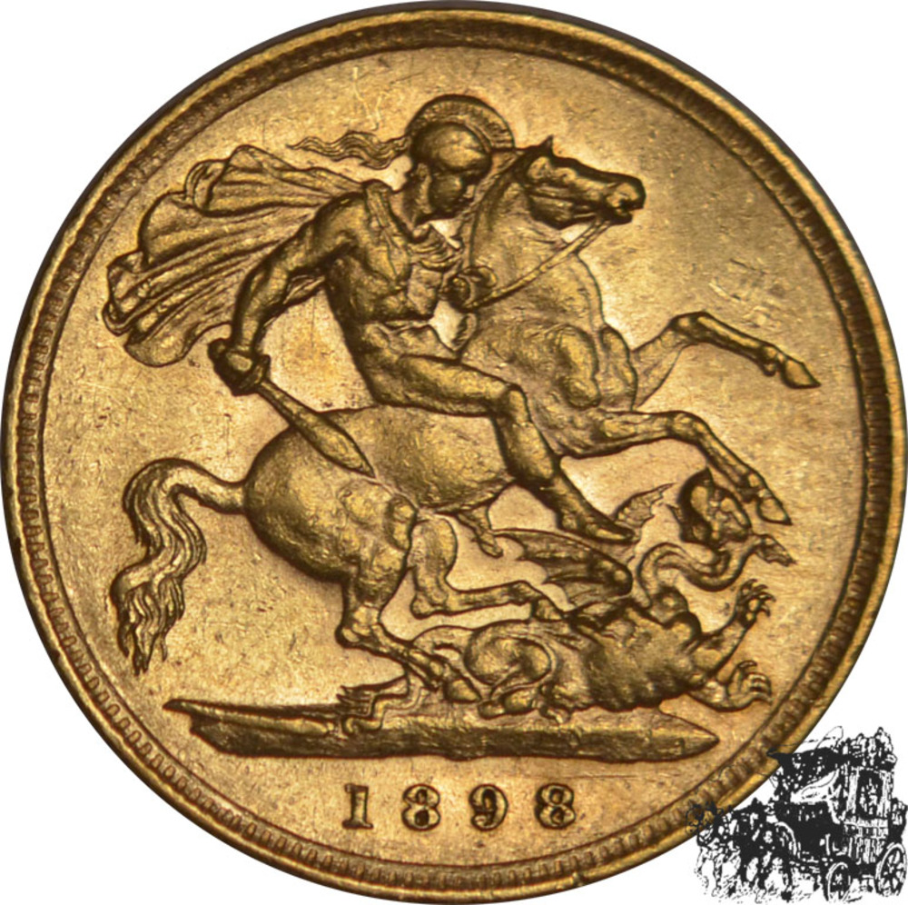 1/2 Sovereign 1898 1/2 Sovereign 1898
