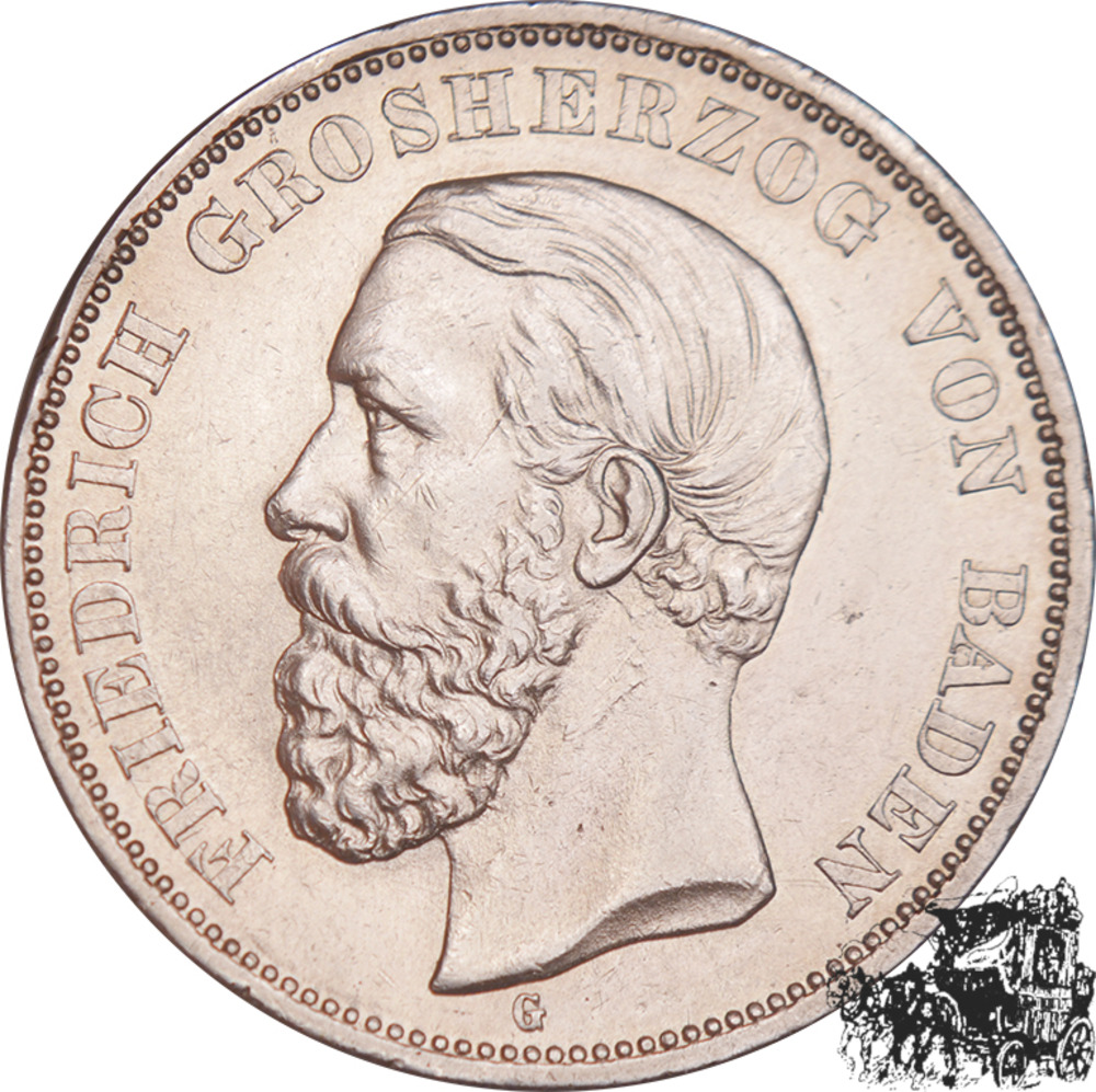 5 Mark 1899 G - Baden 5 Mark 1899 G - Baden