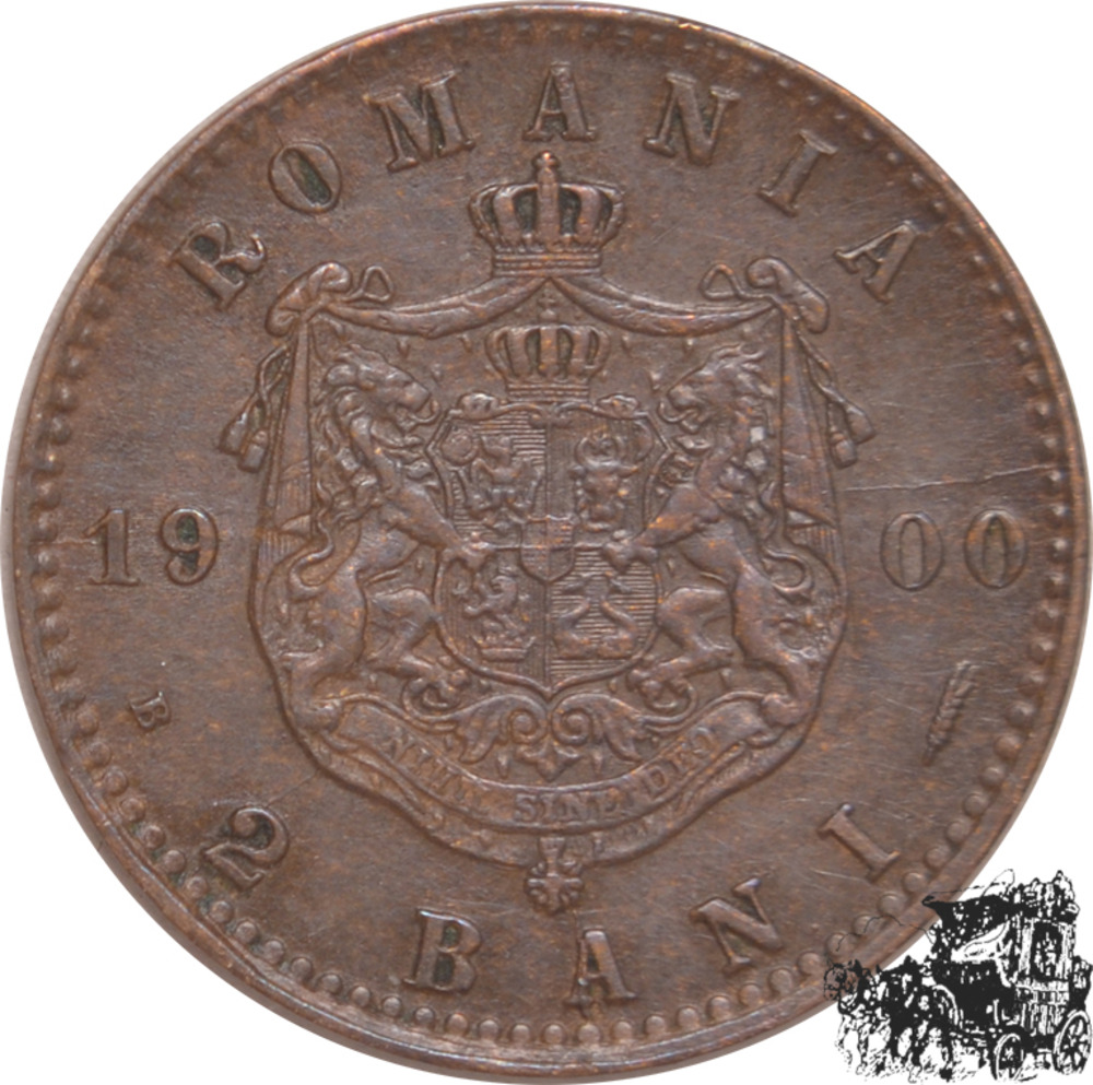 2 Bani 1900 B - Rumänien