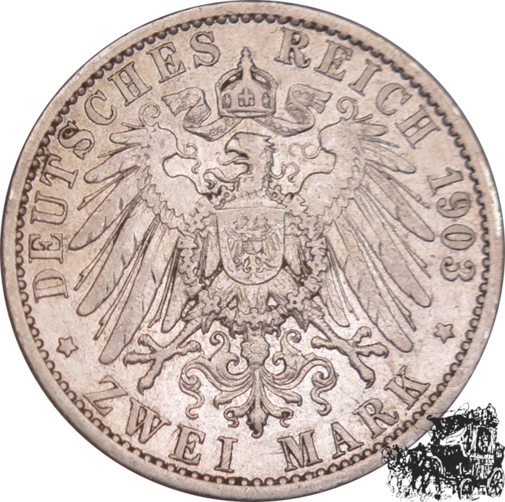 2 Mark 1903 A - Preussen 2 Mark 1903 A - Preussen