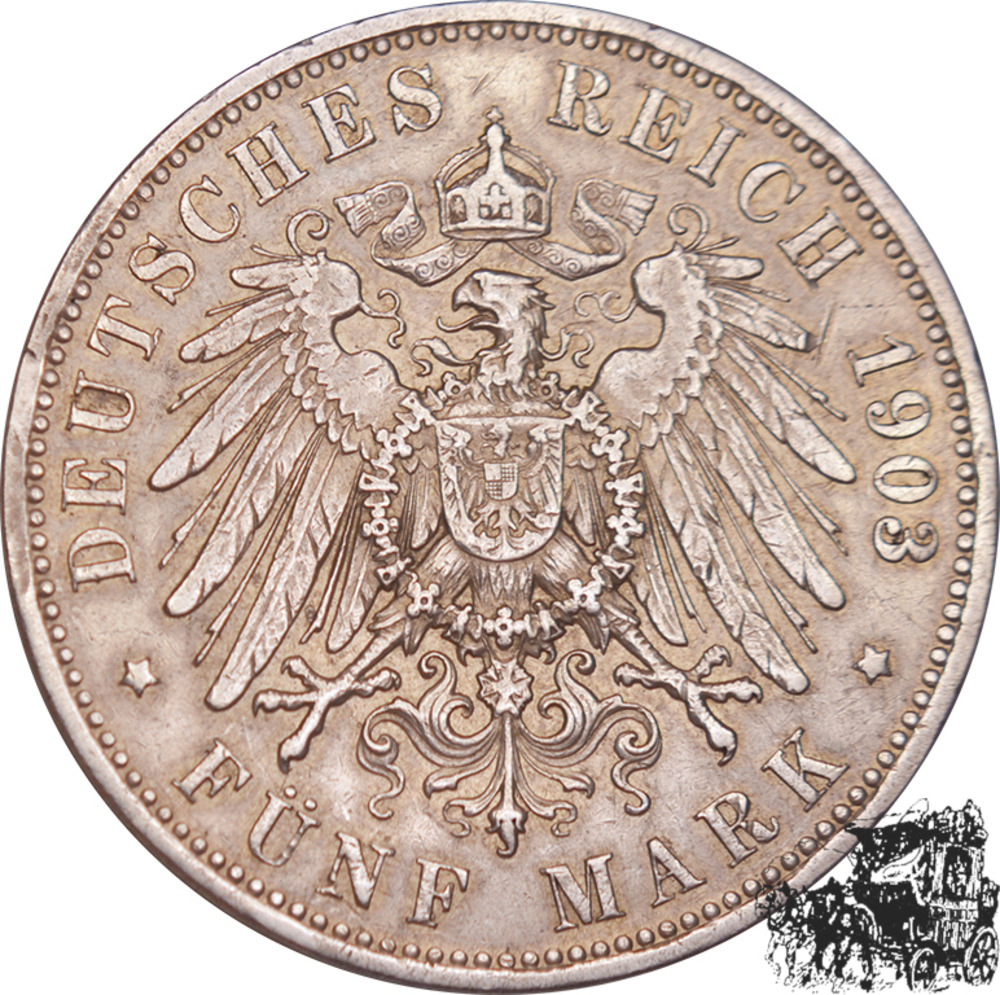 5 Mark 1903 A - Deutschland/Preussen 5 Mark 1903 A - Deutschland/Preussen