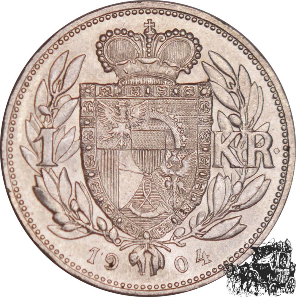 1 Krone 1904 - Liechtenstein