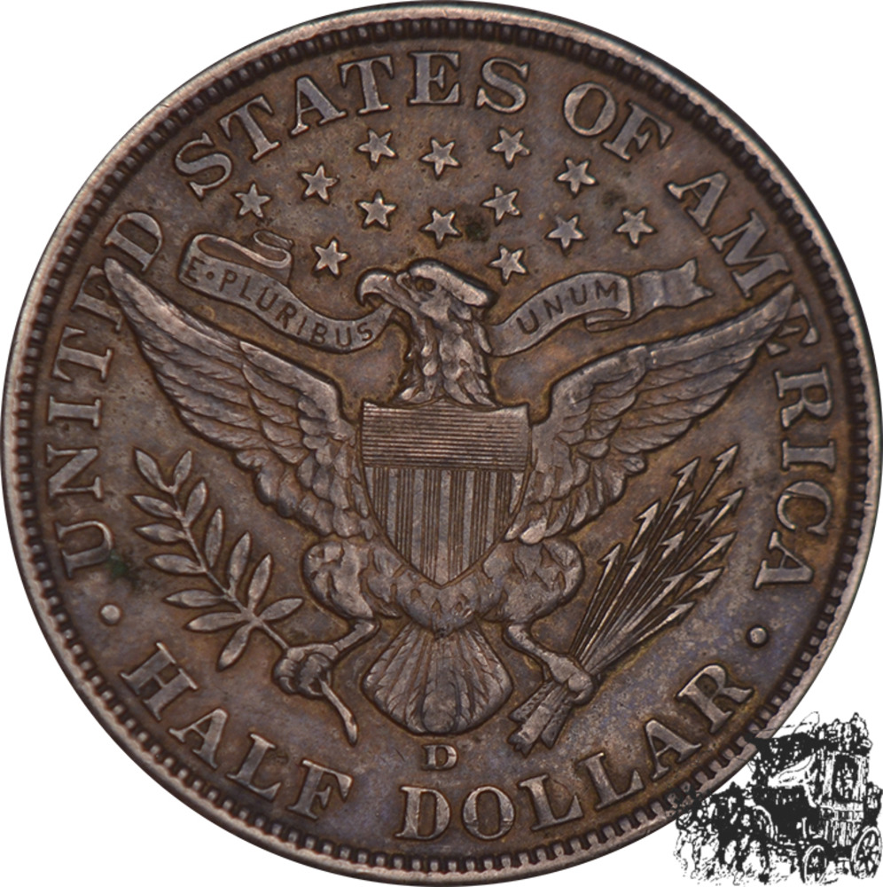 1/2 Dollar 1908 D - USA