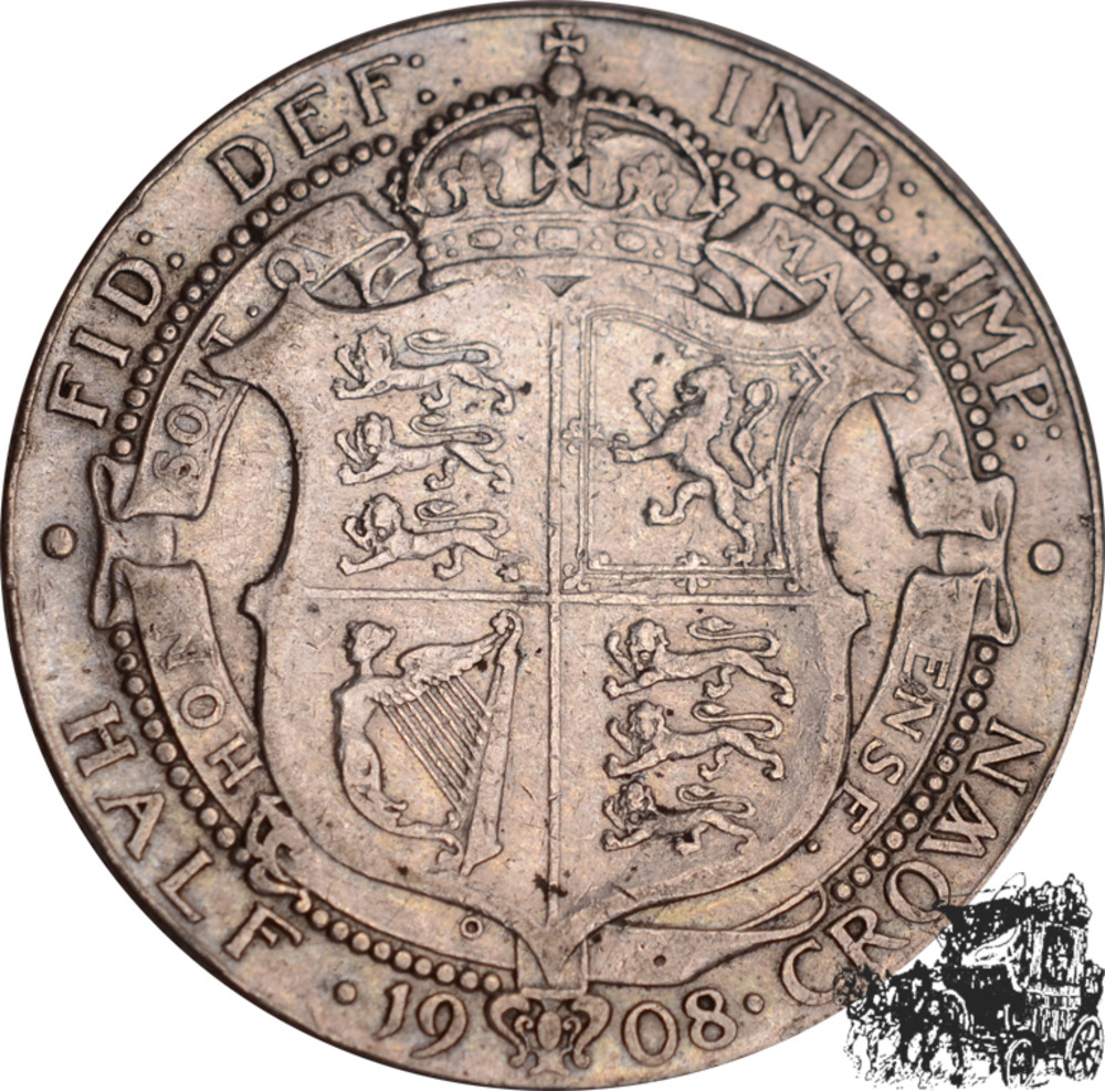 1/2 Crown 1908 - GB 1/2 Crown 1908 - GB